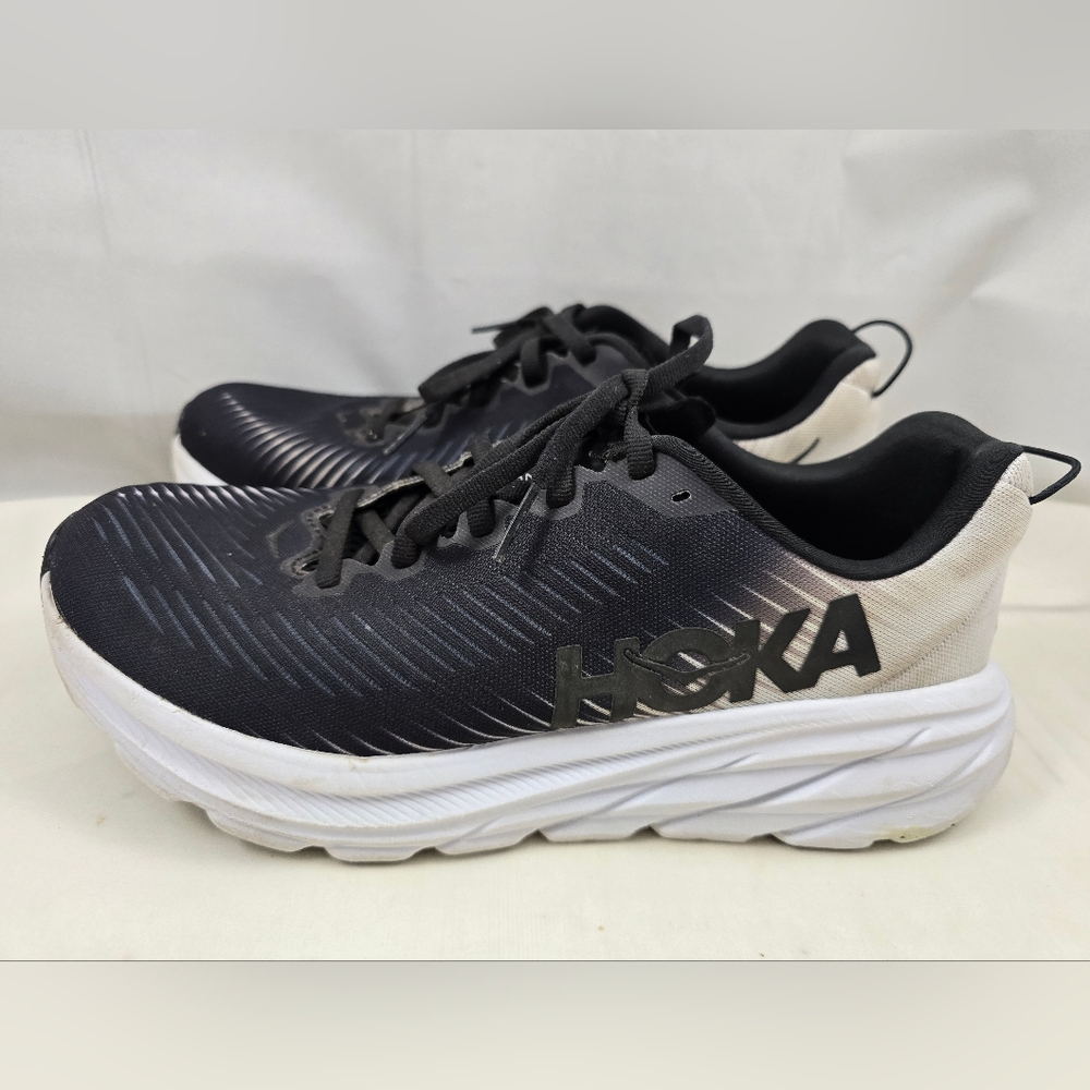 HOKA Black and White Running Shoes Size 8.5B One One